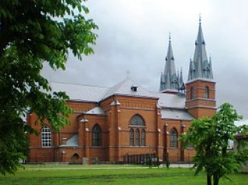 Rēzeknes Vissvētākās Jēzus Sirds Romas katoļu katedrāle Logo