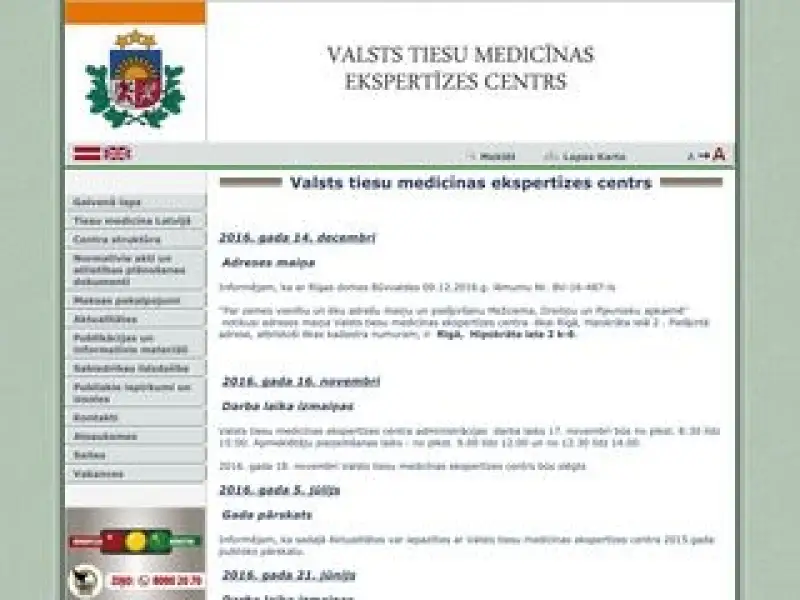 Valsts tiesu medicīnas ekspertīzes centrs Bauskā 