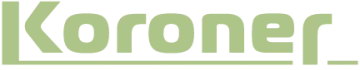 LĒTĀKAIS apbedīšanas birojs, KORONER SIA, Sarkandaugava Logo