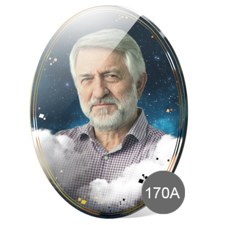 Dekoratīvie portreti stiklā Nr.175