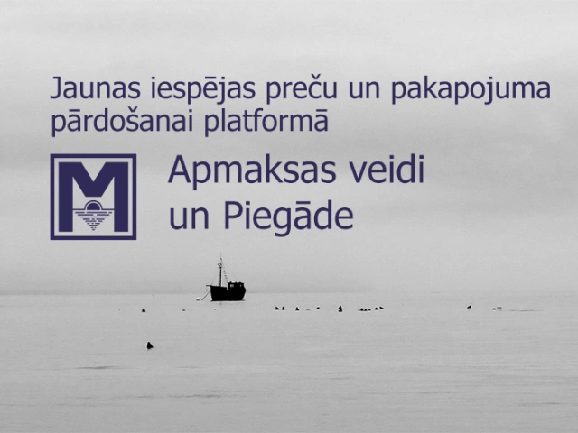 Apmaksas veidi un piegāde