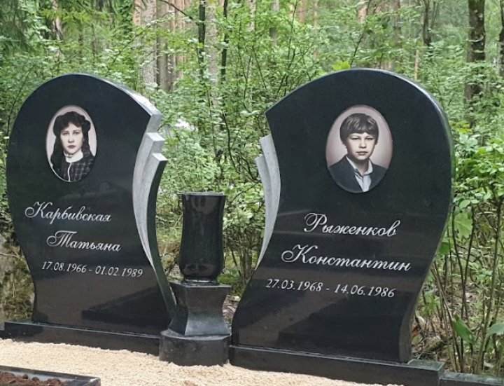 Портреты на стекле для памятников