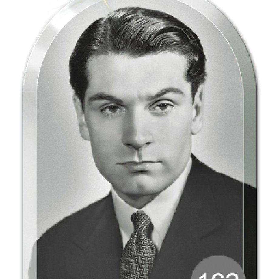 Portrait on glass Portrait on glass