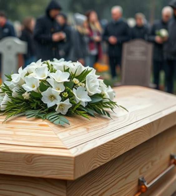 Apbedīšana Bolderājas kapsētā