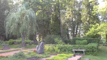 Āraišu jaunie kapi Logo