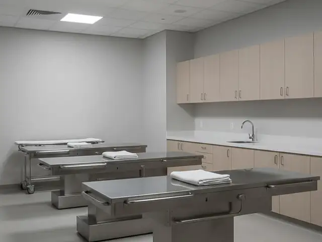 			Круглосуточные услуги морга
	